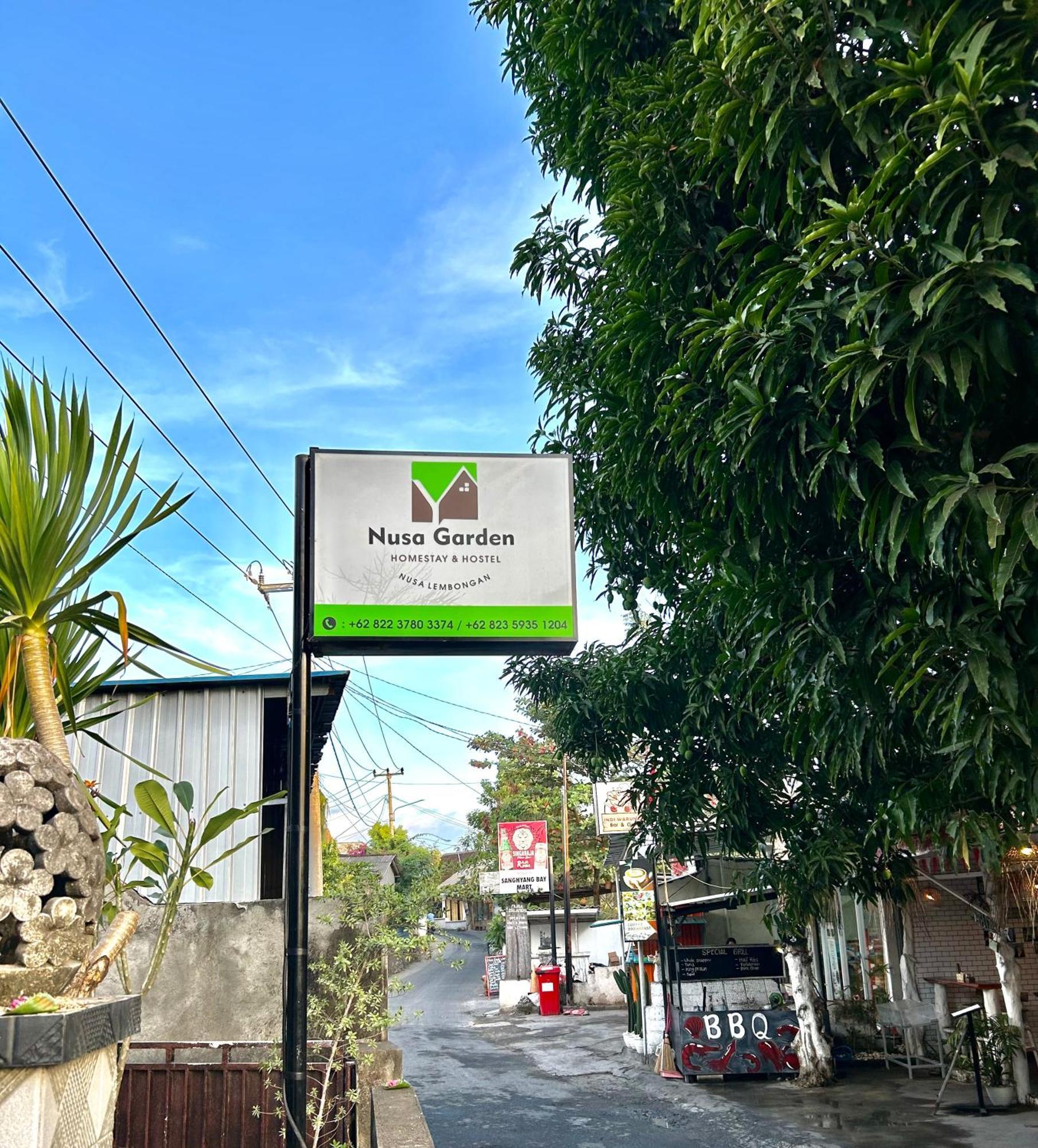 Nusa Garden Homestay Lembongan Exteriér fotografie